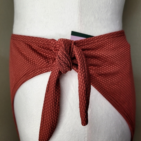 Wild Fable High Leg/Cheeky/Waist Bikini Bottom - Size Medium - Picture 2 of 9